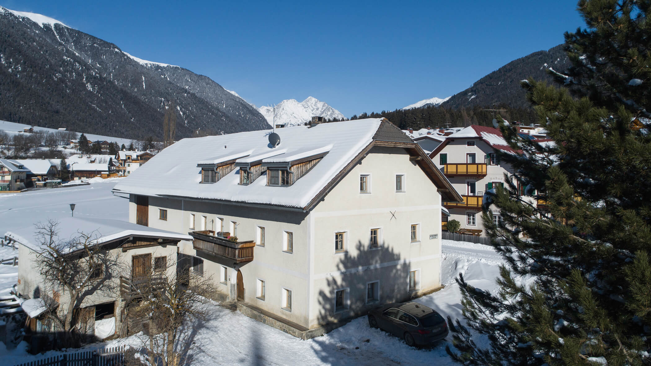 Neuwirthof - Winter panorama