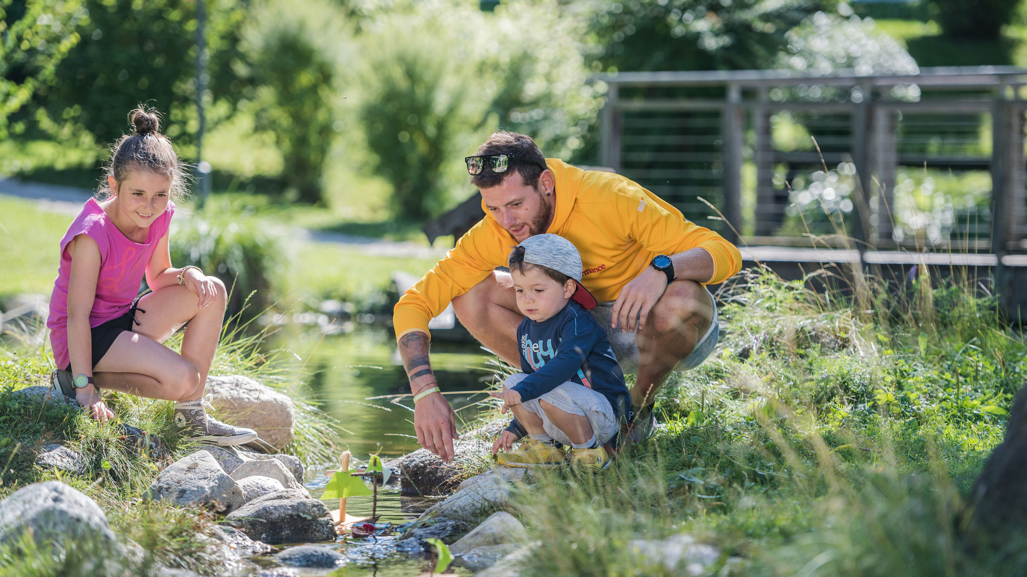 Children at the water
